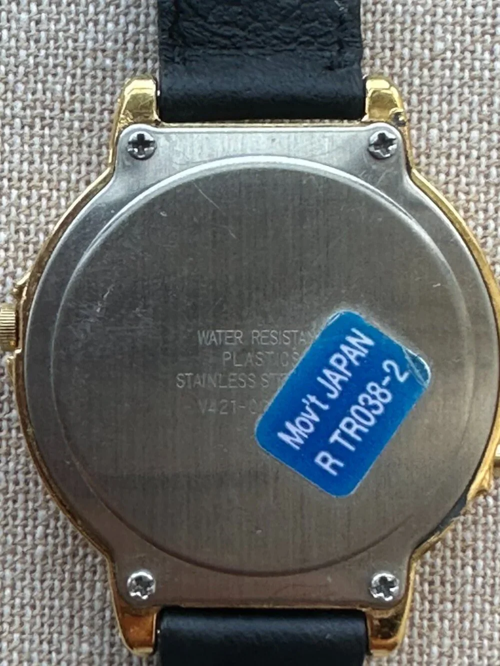 1990's Original Mickey Mouse Lorus Watch by Seiko (Santa Mickey)